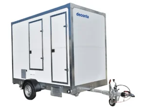 cabina móvil de descontaminación de amianto