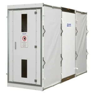 Cabina descontaminación amianto SMART LINE 3 cámaras 750 x 750 x 2000 mm