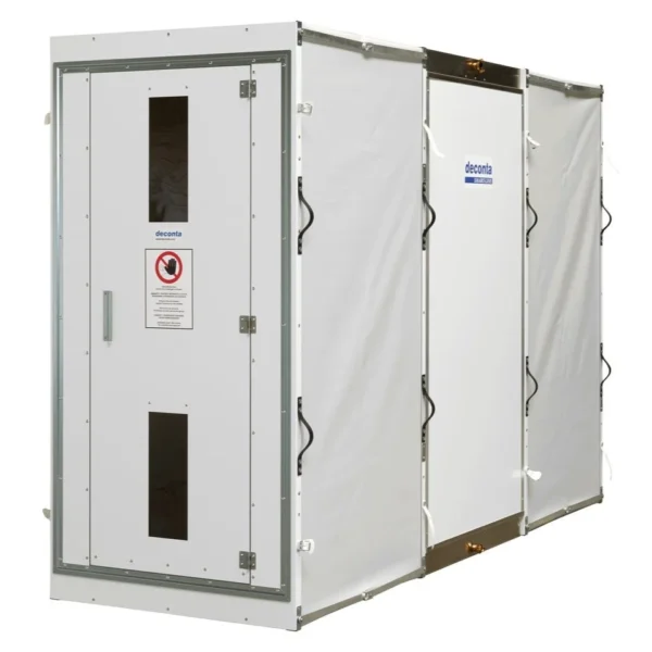 Cabina descontaminación amianto SMART LINE 3 cámaras 750 x 750 x 2000 mm