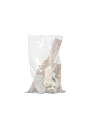 Rollo 25 uds | Bolsas para Amianto transparente 70x110 cm / 25 kg