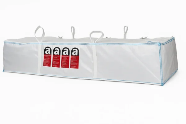Big Bag Amianto 17m3 640 x 240 x 115 cm con tejido laminado